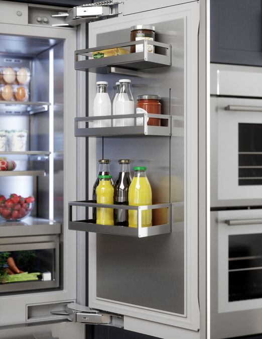 Freedom® Réfrigérateur combiné intégrable à portes françaises avec congélateur en bas  Masterpiece® Inox T42BT110NS T42BT110NS-13