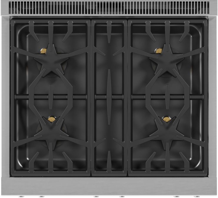 Gas Freestanding Range 30'' Pro Harmony® Standard Depth Stainless Steel PRG304WH PRG304WH-3