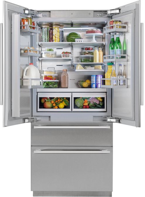 Freedom® Built-in French Door Bottom Freezer 36'' Masterpiece® Stainless Steel T36BT110NS T36BT110NS-4