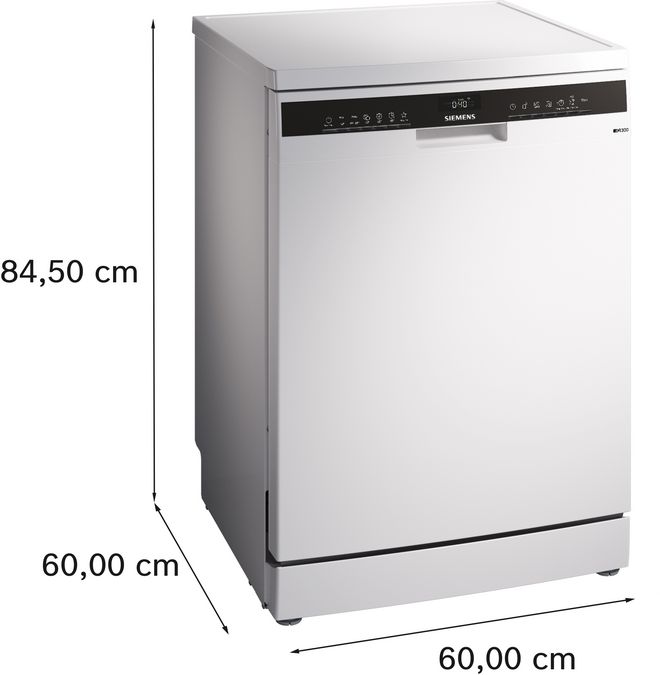 iQ300 Lave-vaisselle pose-libre 60 cm Blanc SN23IW08TE SN23IW08TE-7