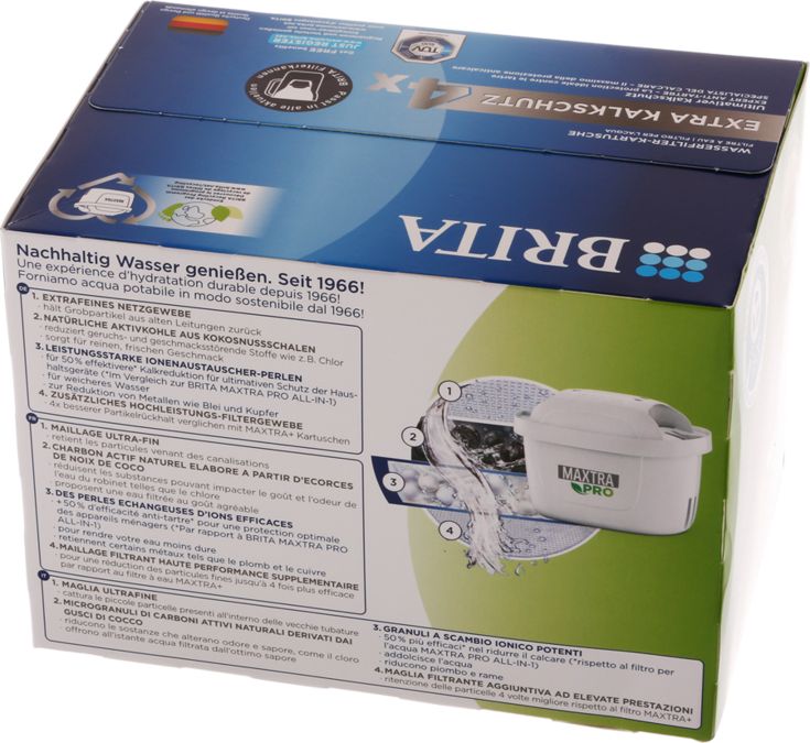 Wasserfilter Wasserfilter BRITA MAXTRA Pro Limescale Expert Filter 4er Pack 17008157 17008157-3