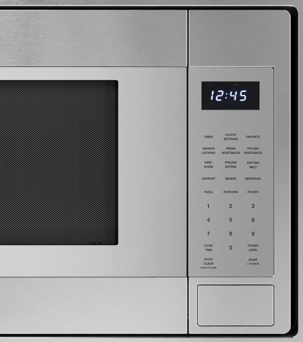 Masterpiece® Built-In Microwave 24'' Left Side Opening Door, Stainless Steel MBCS MBCS-2