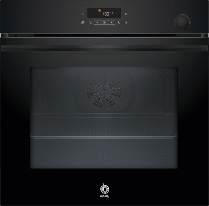 Horno con vapor pirolítico 60 x 60 cm Cristal negro 3HA5829N3 3HA5829N3-1