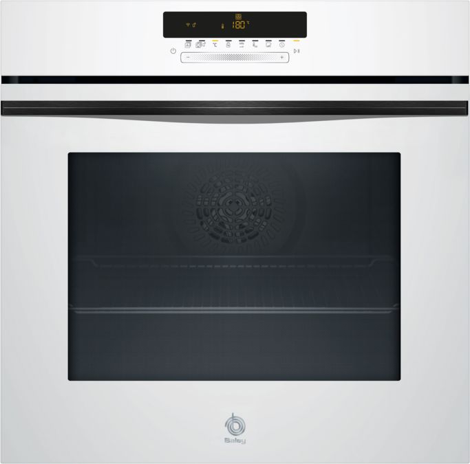 Horno pirolítico 60 x 60 cm Cristal blanco 3HB5879B7 3HB5879B7-1