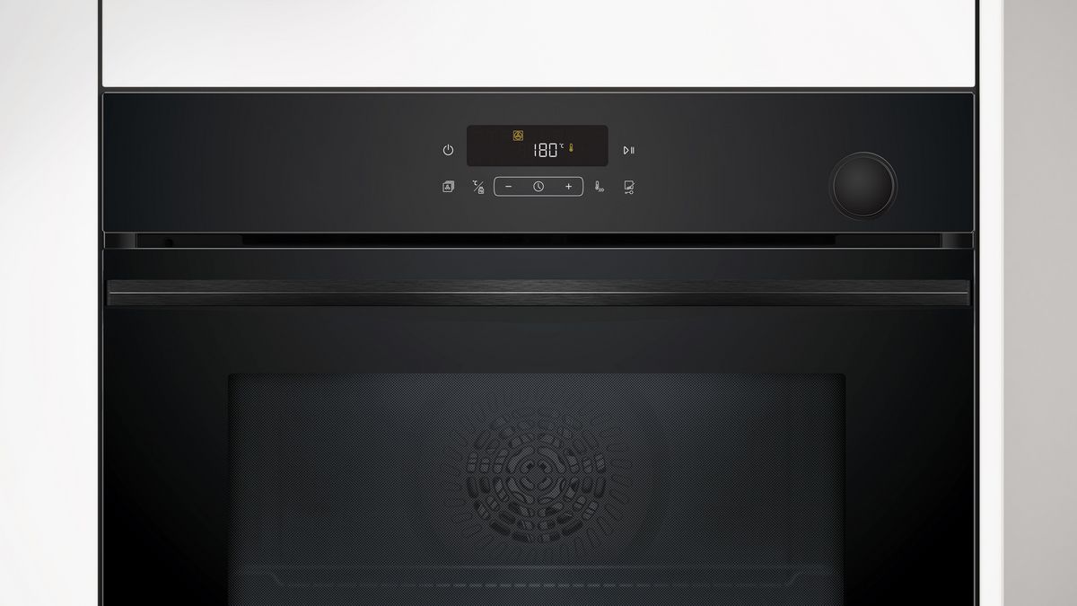 Einbau-Backofen mit Dampfunterstützung 60 x 60 cm Schwarz CF4A28063 CF4A28063-2