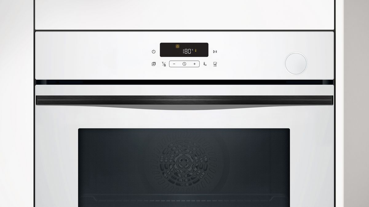 Horno con vapor 60 x 60 cm Cristal blanco 3HA5129B3 3HA5129B3-2