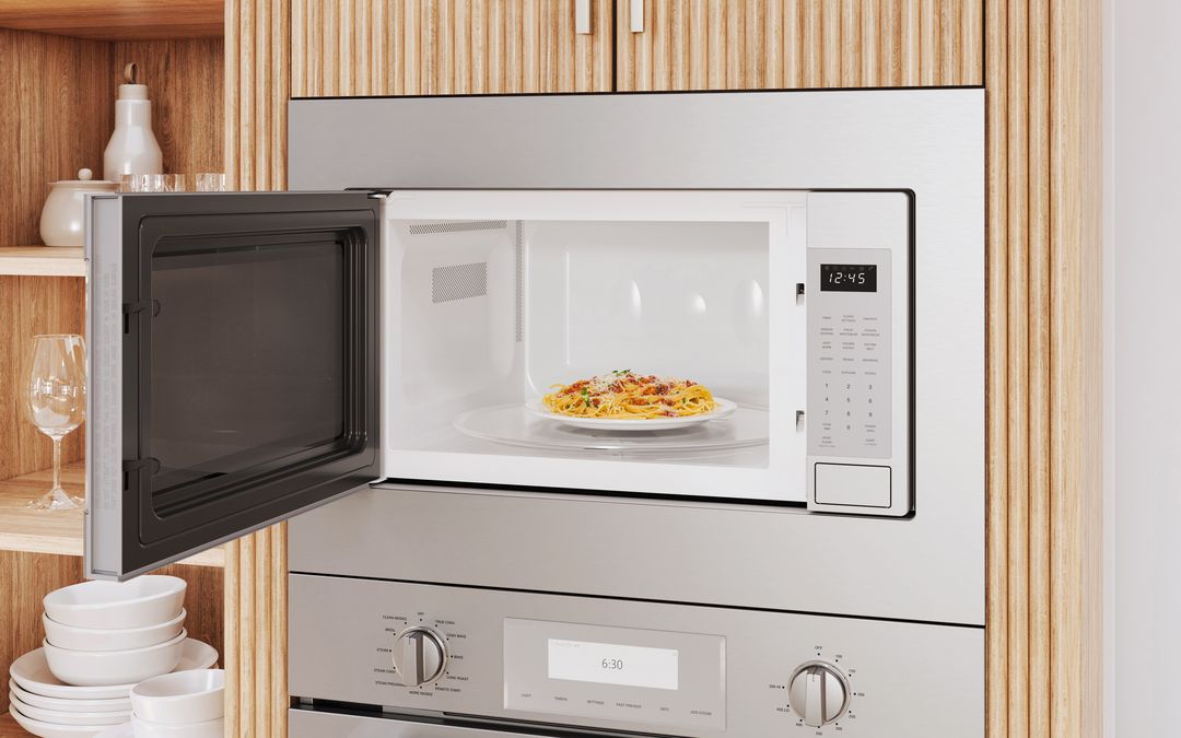 Masterpiece® Built-In Microwave 24'' Left Side Opening Door, Stainless Steel MBCS MBCS-5