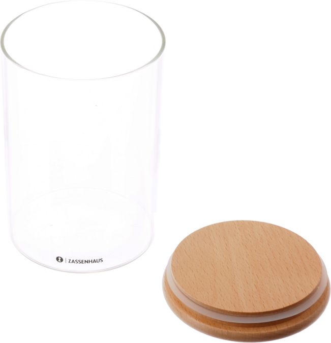 Frischhaltedose Zassenhaus Vorratsglas mit Holzdeckel 850 ml  17008281 17008281-2