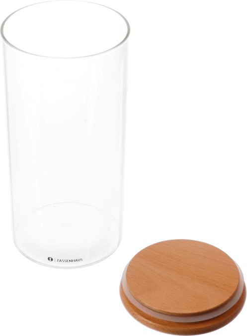 Frischhaltedose Zassenhaus Vorratsglas mit Holzdeckel 1300 ml  17008282 17008282-2