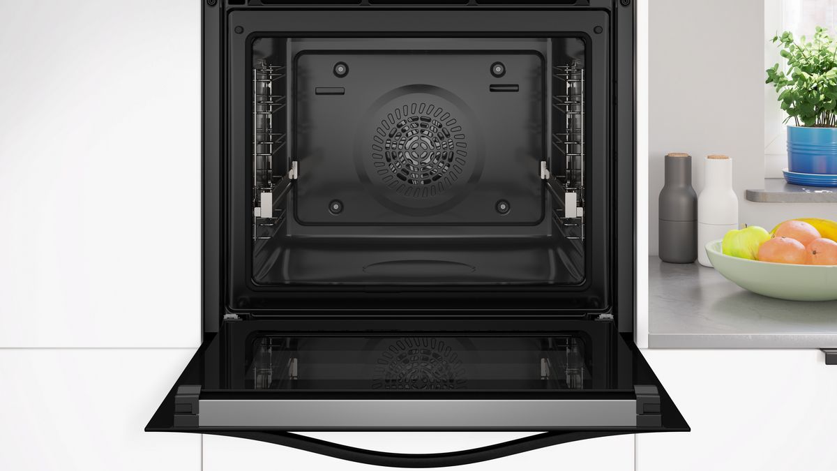 Horno con vapor pirolítico 60 x 60 cm Cristal negro 3HA5829N3 3HA5829N3-3