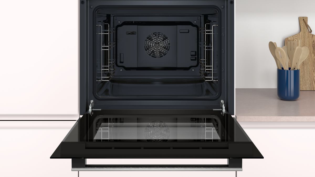 Einbau-Backofen-Set CA323255 + CF2M60060 Einbau-Backofen, Elektro-Kochfeld CX3BS605 CX3BS605-3