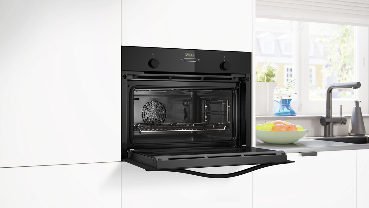 Einbau-Kompaktbackofen 60 x 45 cm Schwarz CC4M61063 CC4M61063-4