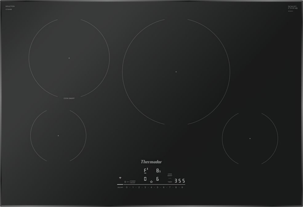 Heritage® Table à induction 30'' sans cadre CIT304BB CIT304BB-1