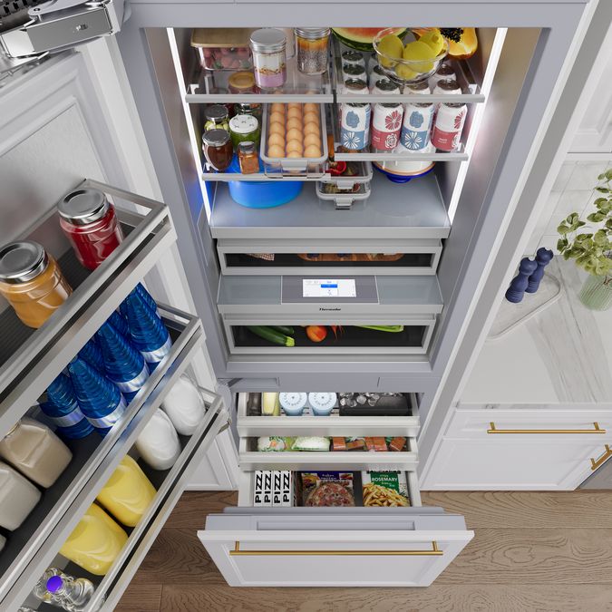 Freedom® Built-in Two Door Bottom Freezer 30'' Panel Ready T30IB100SP T30IB100SP-6