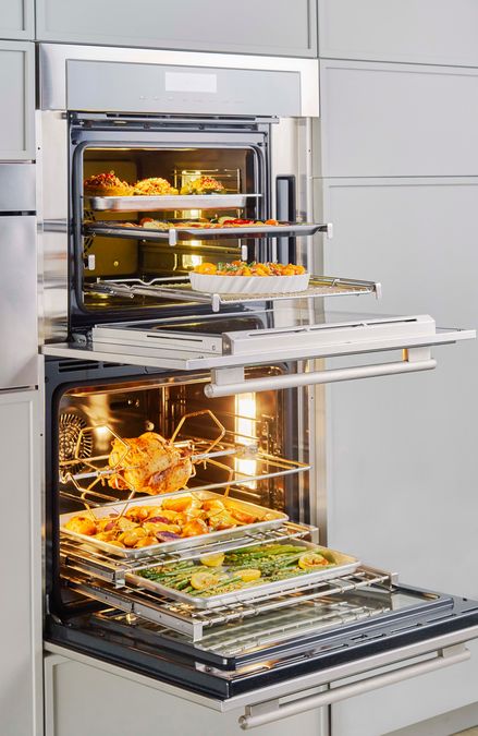 Masterpiece® Double Steam Wall Oven 30'' MEDS302WS MEDS302WS-8
