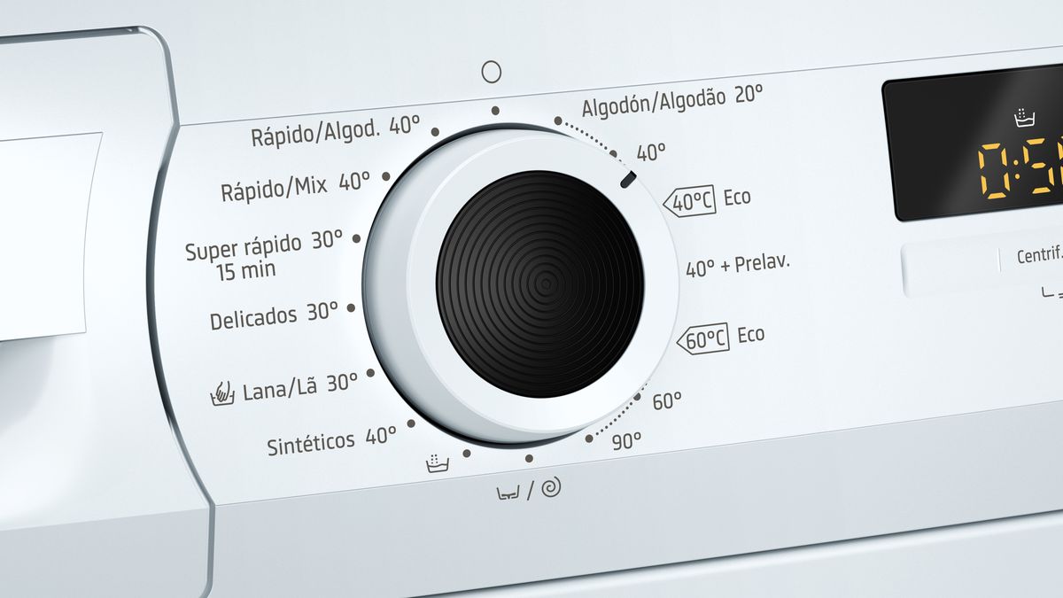 Lavadora 7 kg 1000 rpm, Blanco 3TS772BE 3TS772BE-4