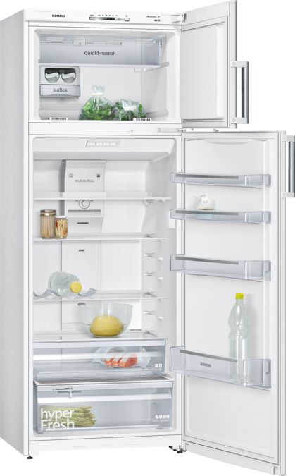 iQ300 Réfrigérateur 2 portes pose-libre 186 x 70 cm Blanc KD46NVW20 KD46NVW20-1