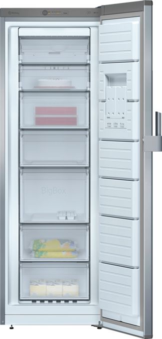 Congelador de libre instalación Inox-look 3GF8552L 3GF8552L-1