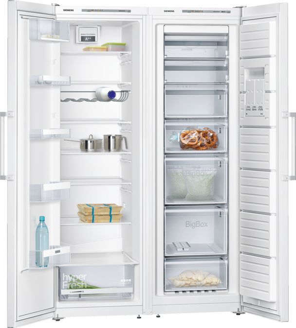 iQ300 free-standing freezer Blanc GS36NVW30 GS36NVW30-2