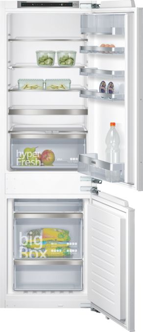 iQ500 Réfrigérateur combiné intégrable 177.2 x 55.8 cm Charnières pantographes softClose KI86NAD30 KI86NAD30-1