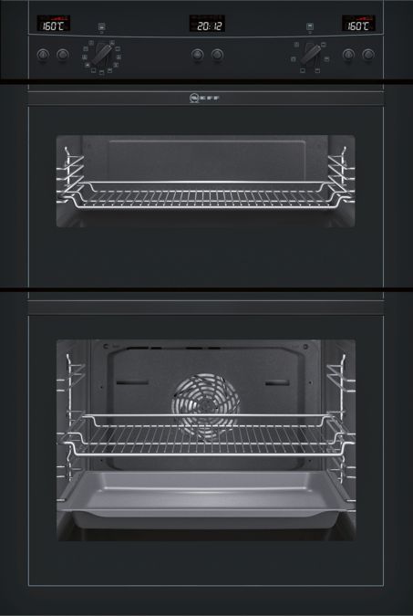 U15E52S3GB Double oven Black U15E52S3GB U15E52S3GB-1