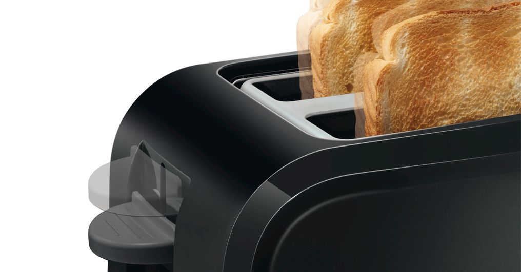 Compact toaster series 300 siyah TT3A0103 TT3A0103-3