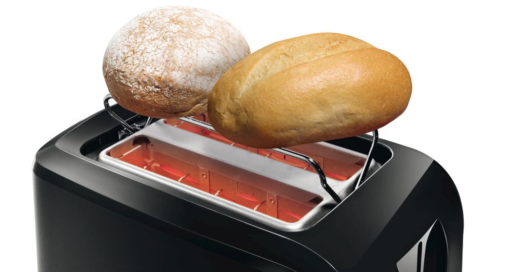 Kompakt Toaster series 300 Schwarz TT3A0103 TT3A0103-4