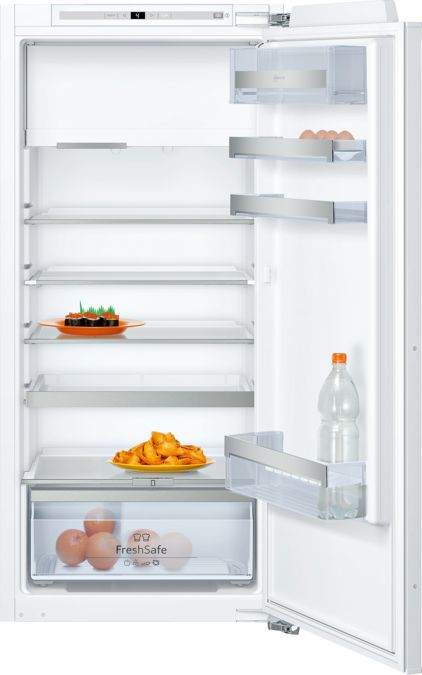 N 70 Einbau-Kühlschrank mit Gefrierfach 122.5 x 56 cm Flachscharnier mit Softeinzug KI2423D40 KI2423D40-1