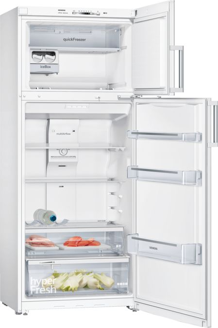 iQ300 Réfrigérateur 2 portes pose-libre 171 x 70 cm Blanc KD42NVW20 KD42NVW20-1