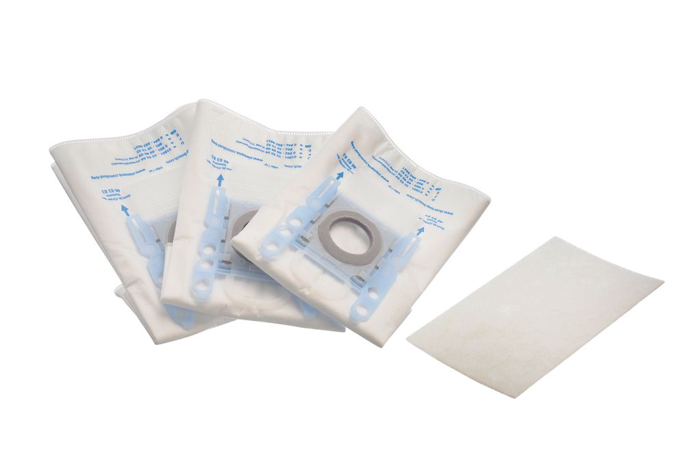 Staubsaugerbeutel Typ G 4 Filterbeutel + 1 Mikro-Hygienefilter 00468383 00468383-3