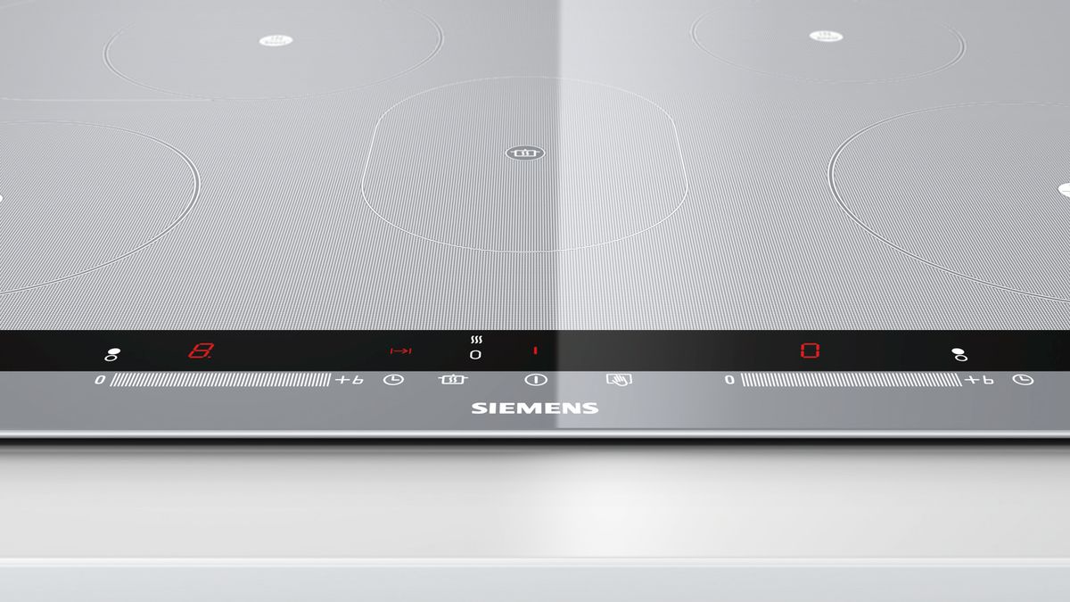 Extra wide touchSlider induction hob EH879SC11 Metal look glass EH879SC11 EH879SC11-3