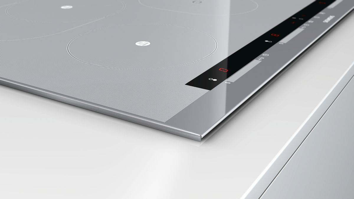 Extra wide touchSlider induction hob EH879SC11 Metal look glass EH879SC11 EH879SC11-4