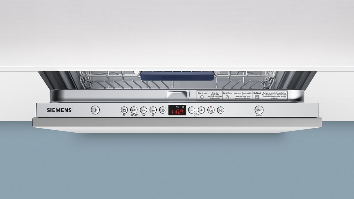 siemens integrated dishwasher