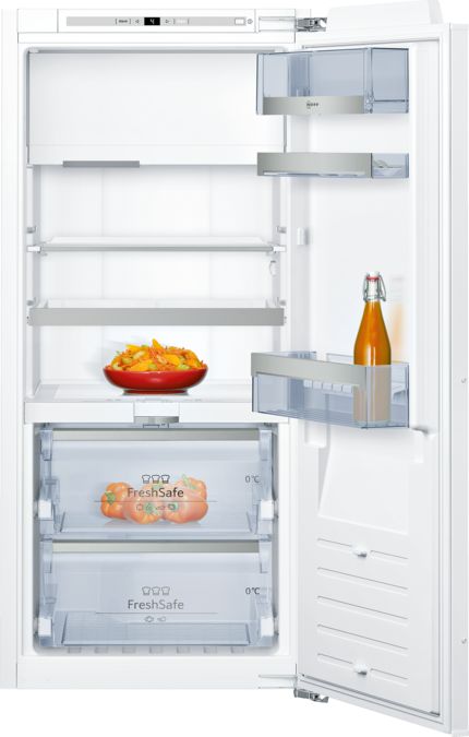 N 90 Einbau-Kühlschrank mit Gefrierfach 122.5 x 56 cm Flachscharnier mit Softeinzug KI8423D40 KI8423D40-1