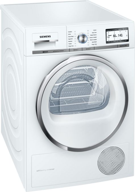 iQ500 Condenser tumble dryer with heat pump WT48Y700GB WT48Y700GB-1