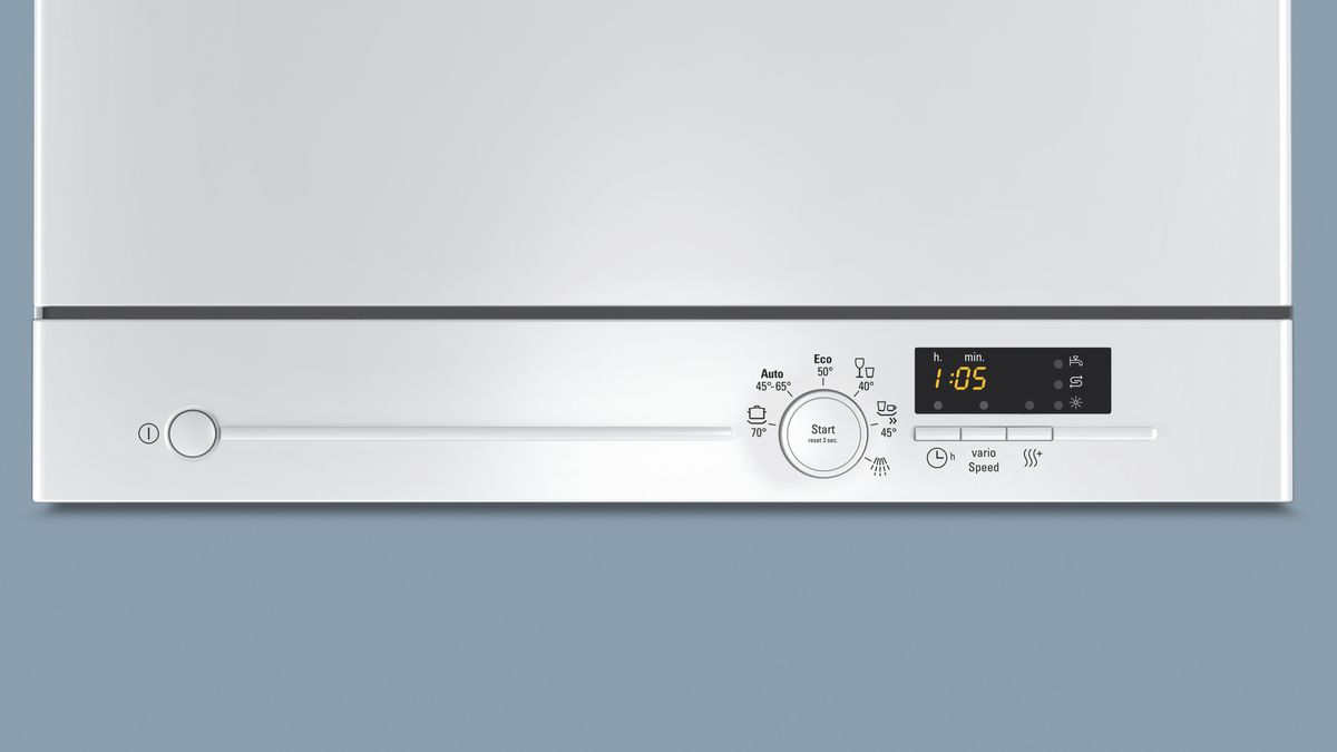 iQ300 Lave-vaisselle compact pose-libre 55 cm Blanc SK26E221EU SK26E221EU-3