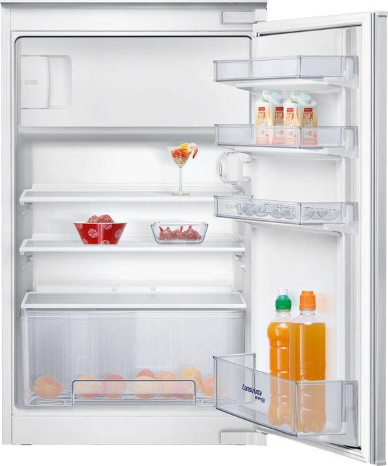 Einbau-Kühlschrank mit Gefrierfach 88 x 56 cm Flachscharnier CK64251 CK64251-1