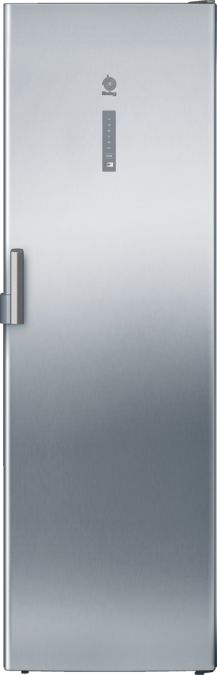 Congelador vertical 1 puerta 186 x 60 cm Acero cepillado antihuellas 3GF8663P 3GF8663P-2