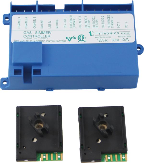 Potentiometer KIT, POTENTIOMETERS/SIMMER CONTROLLER 00497235 00497235-1