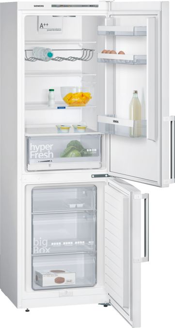 iQ300 Réfrigérateur combiné pose-libre Blanc KG36VVW33S KG36VVW33S-1