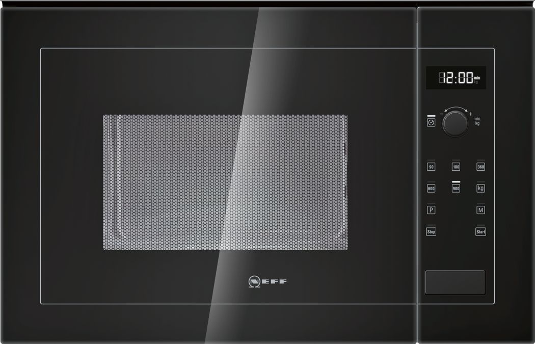 Built-in microwave oven 59 x 38 cm Black H12WE60S0G H12WE60S0G-1