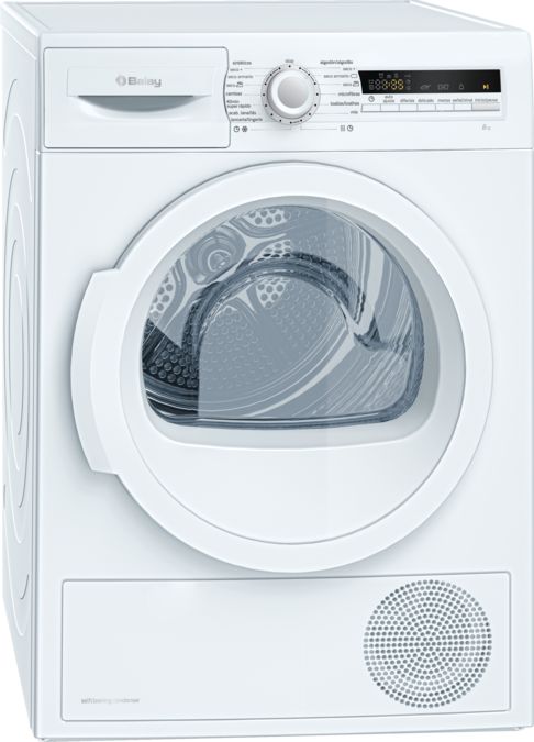Secadora con bomba de calor 8 kg Blanco 3SB987B 3SB987B-1