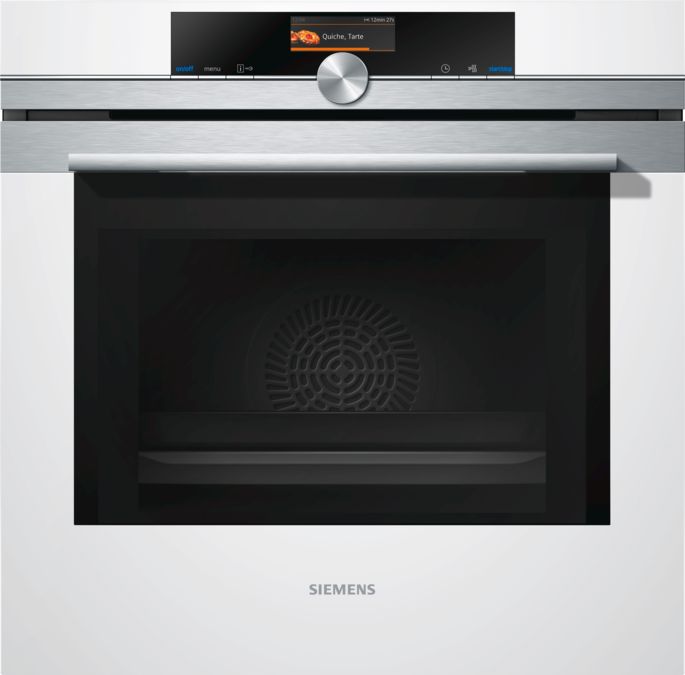 iQ700 Built-in oven with microwave function 60 x 60 cm White HM676G0W1 HM676G0W1-1
