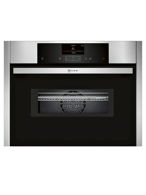 N 90 built-in compact oven with microwave function 60 x 45 cm Inox C15MS22N0 C15MS22N0-1