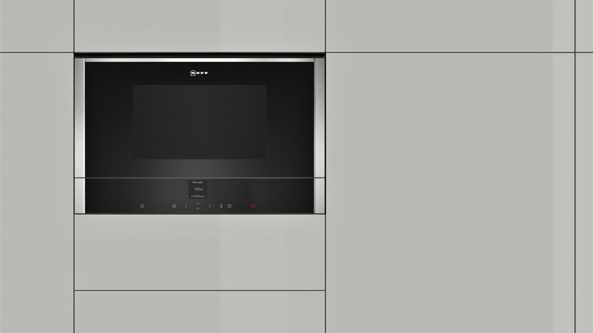 N 70 Built-in microwave oven Stainless steel C17WR01N0B C17WR01N0B-2