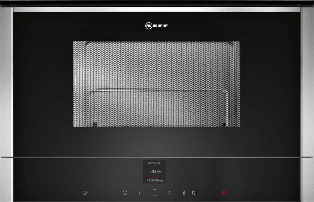 N 70 Built-in microwave oven 60 x 38 cm Stainless steel C17GR00N0B C17GR00N0B-1