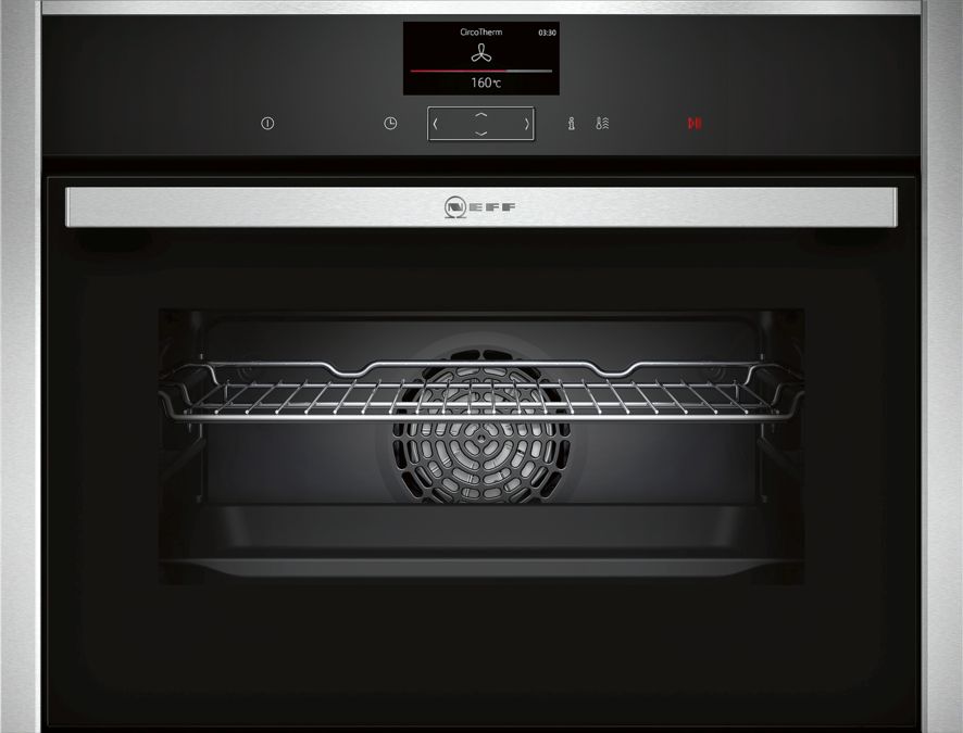 N 90 Built-in compact oven 60 x 45 cm Stainless steel C27CS22H0B C27CS22H0B-1
