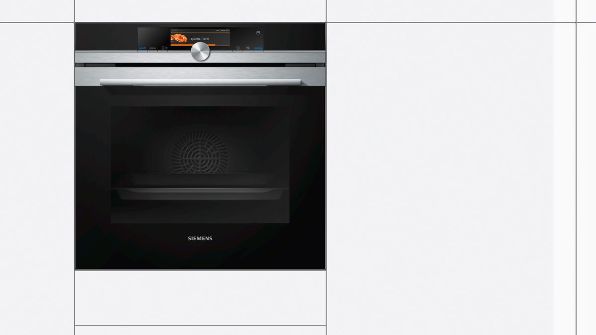 iQ700 Oven met stoom 60 cm inox HS658GXS6 HS658GXS6-4