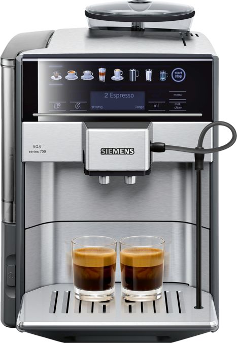 Fully automatic coffee machine ROW-Variante rostfritt stål TE607203RW TE607203RW-1