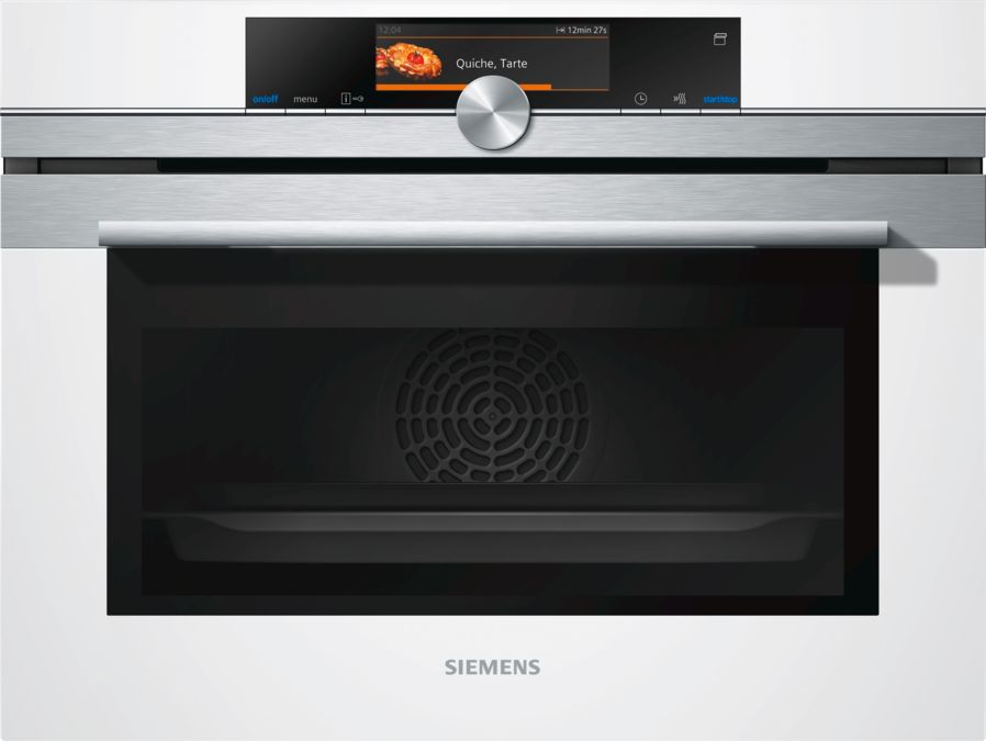 iQ700 Compacte oven met stoom wit CS658GRW1 CS658GRW1-1